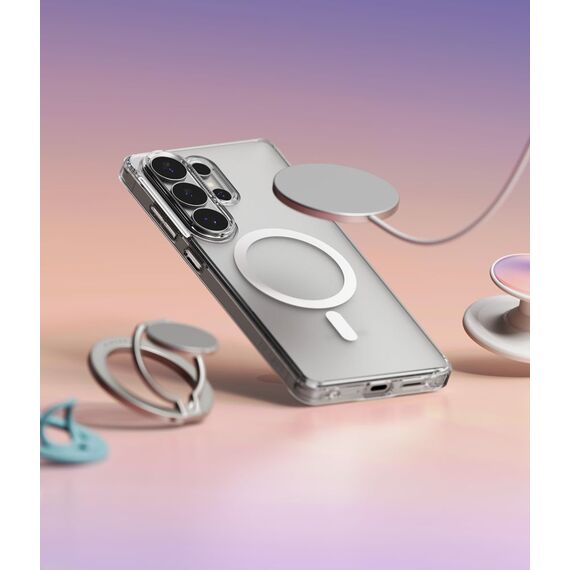Ringke Fusion Magnetic MagSafe Case for Samsung Galaxy S26 Ultra - Clear