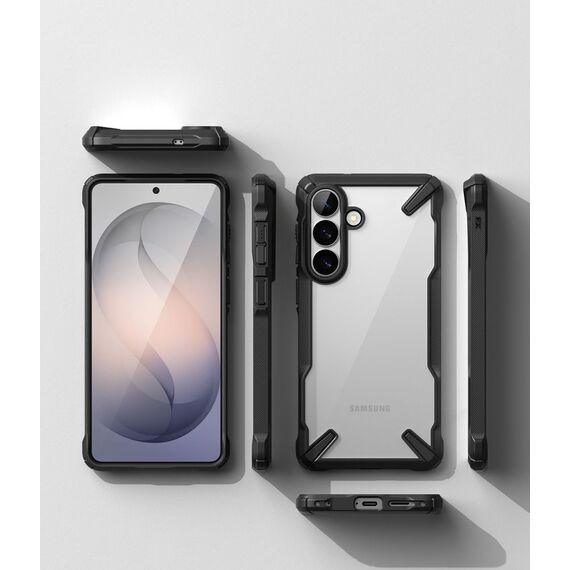 Ringke Fusion X Case for Samsung Galaxy S26 - Clear Black