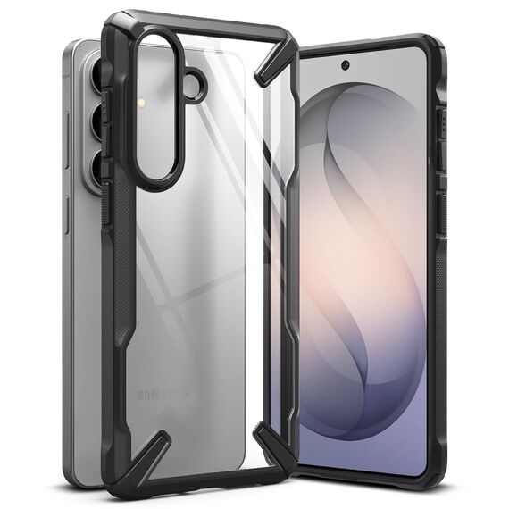 Ringke Fusion X Case for Samsung Galaxy S26+ - Transparent Black