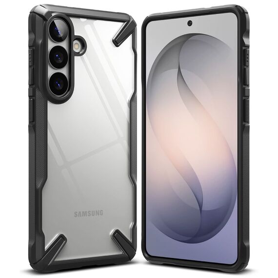 Ringke Fusion X Case for Samsung Galaxy S26+ - Transparent Black