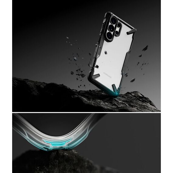 Ringke Fusion X Case for Samsung Galaxy S26 Ultra - Clear Black
