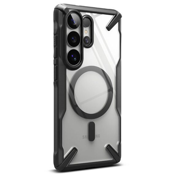Ringke Fusion X Magnetic MagSafe Case for Samsung Galaxy S26 Ultra - Clear Black