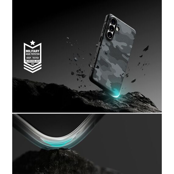 Ringke Onyx Magsafe Case for Samsung Galaxy S26 - Gray and Black