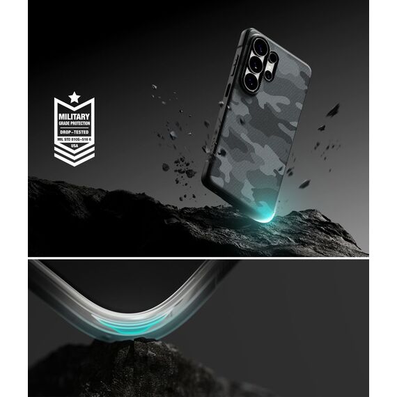 Ringke Onyx Magsafe Case for Samsung Galaxy S26 Ultra - Black and Gray