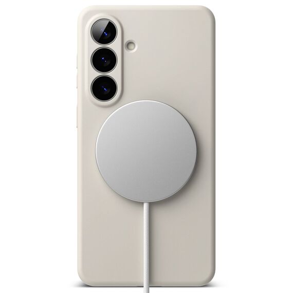 Ringke Silicone MagSafe Case for Samsung Galaxy S26 - Beige