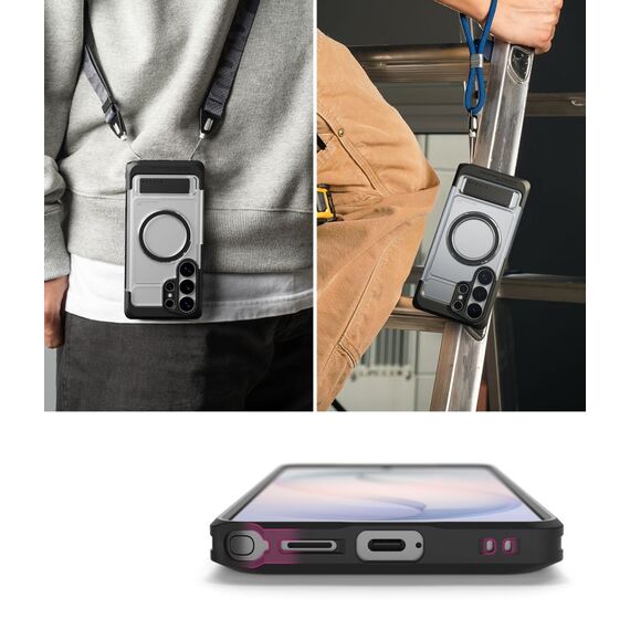 Ringke UX Magnetic MagSafe Case for Samsung Galaxy S26 Ultra - Clear Black