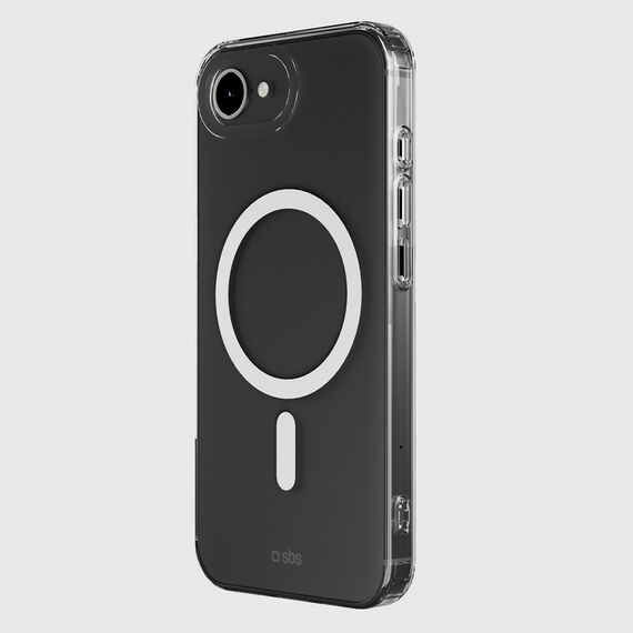 SBS Cover Light Mag Protective Case for iPhone 16e / 17e Compatible with MagSafe - Transparent - Uncategorized Cases (2) - Cases - Techbox