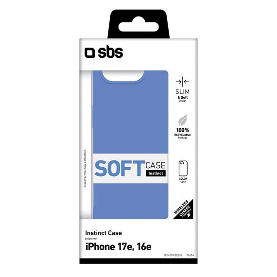 SBS Instinct Case for iPhone 16e / 17e - Blue | Techbox
