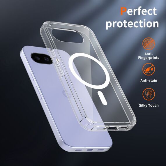 Tech-Protect FlexAir Hybrid MagSafe Case for Google Pixel 10A - Clear