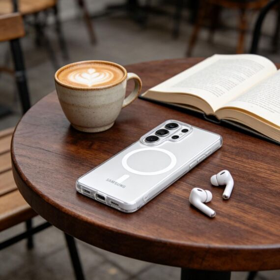 Tech-Protect MagSlim MagSafe Case for Samsung Galaxy S26 Ultra - Clear Matte