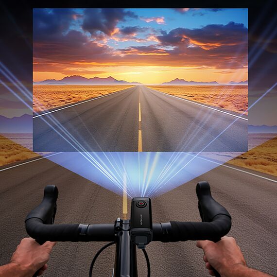 AKEEYO 710 Lite Handlebar Action Camera for Bikes and Motorcycles - Black | Techbox