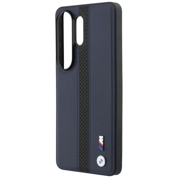 BMW Perforated Stripe Logo MagSafe Case for Samsung Galaxy S26 Ultra - Navy Blue