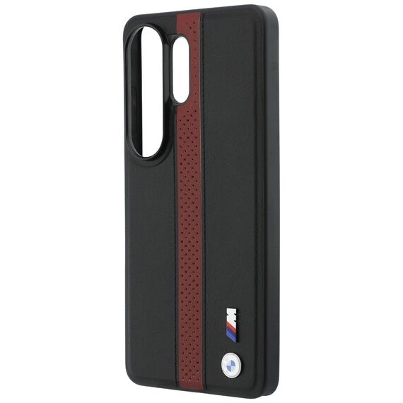 BMW Perforated Stripe Logo MagSafe Case for Samsung Galaxy S26 Ultra - Red