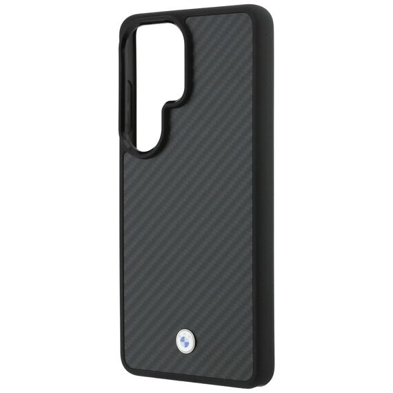 BMW Sign Magnetic Carbon Fiber MagSafe Case for Samsung Galaxy S26 Ultra - Black