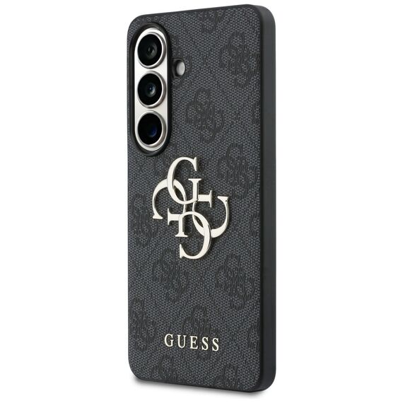 Guess 4G Big Metal Logo Case for Samsung Galaxy S26 - Black