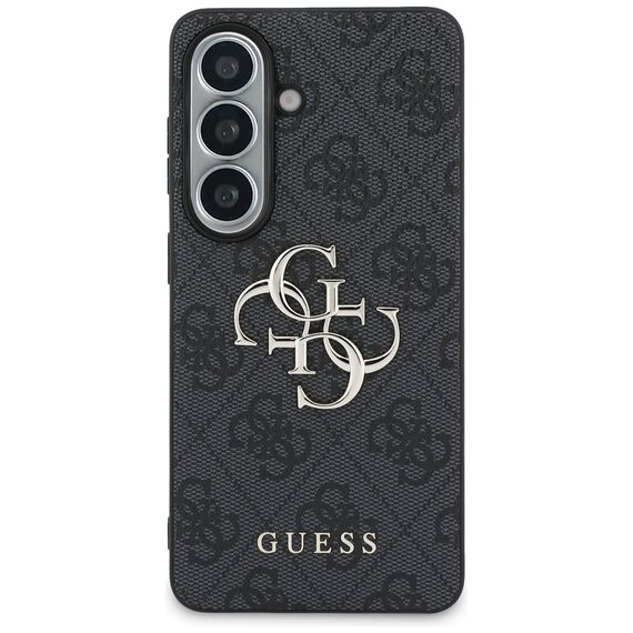 Guess 4G Big Metal Logo Case for Samsung Galaxy S26 - Black
