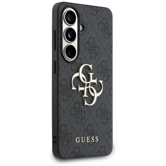 Guess 4G Big Metal Logo Case for Samsung Galaxy S26 - Black
