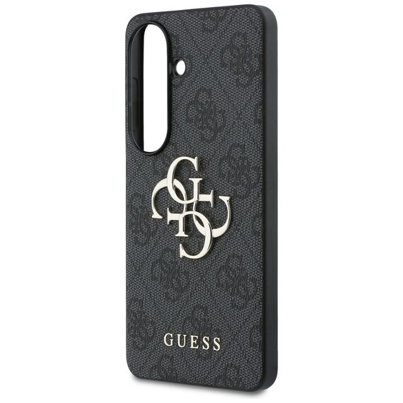 Guess 4G Big Metal Logo Case for Samsung Galaxy S26 - Black