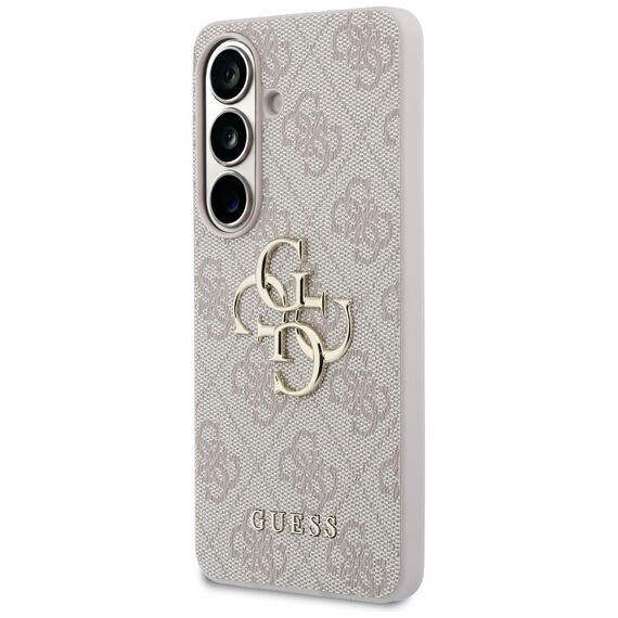 Guess 4G Big Metal Logo Case for Samsung Galaxy S26 - Pink
