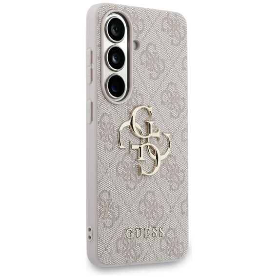 Guess 4G Big Metal Logo Case for Samsung Galaxy S26 - Pink