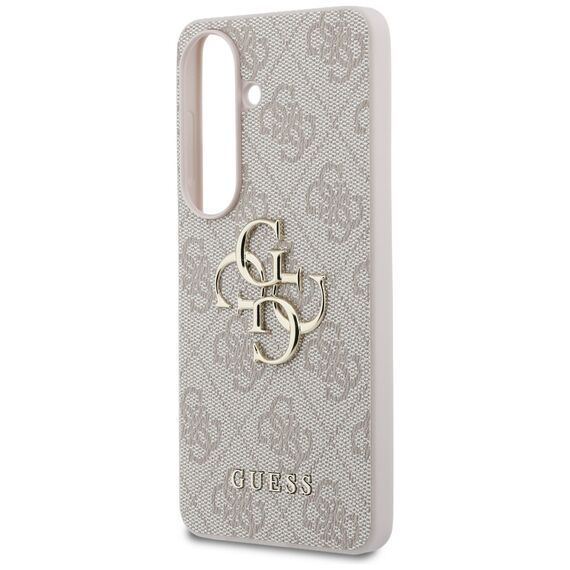 Guess 4G Big Metal Logo Case for Samsung Galaxy S26 - Pink