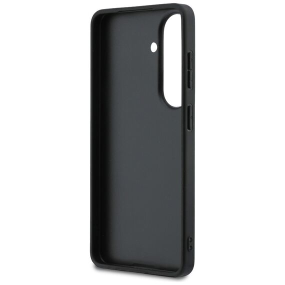 Guess Fixed Glitter Big 4G Metal Logo case for Samsung Galaxy S26 - black
