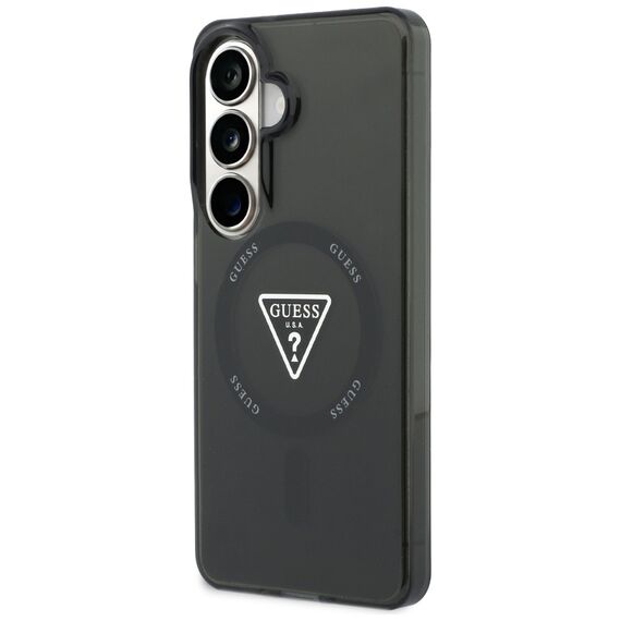 Guess IML Gradient Triangle MagSafe Case for Samsung Galaxy S26 - Black