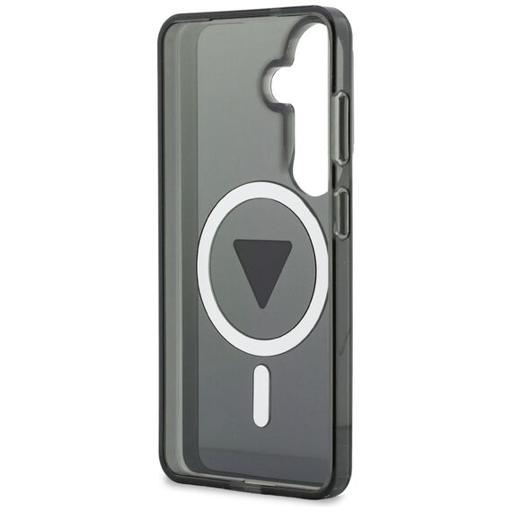 Guess IML Gradient Triangle MagSafe Case for Samsung Galaxy S26 - Black