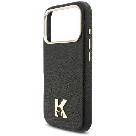 Karl Lagerfeld Karl Head Logo MagSafe Case for iPhone 17 Pro - Black