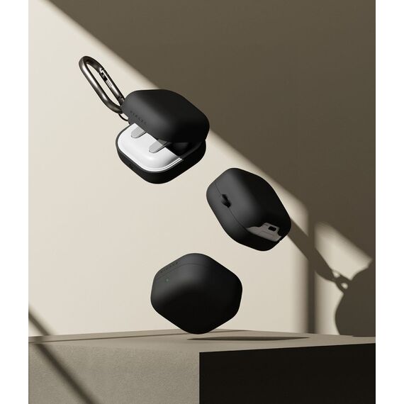 Ringke Silicone Case for Samsung Galaxy Buds 4 / 4 Pro - Black