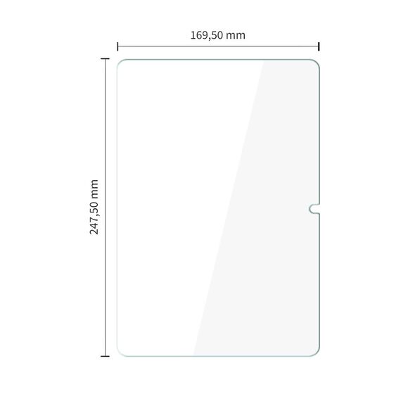 Tech-Protect Glass Fit+ 2-Pack Tempered Glass for Xiaomi iPad 7 / 7 Pro / 8 / 8 Pro 11.2"
