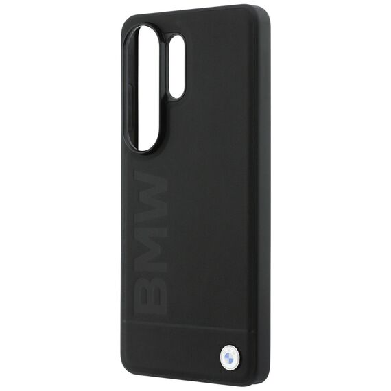 BMW Leather Hot Stamp MagSafe Case for Samsung Galaxy S26 Ultra - Black