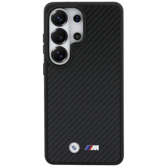 BMW M Kevlar Logo MagSafe Case for Samsung Galaxy S26 Ultra - Black
