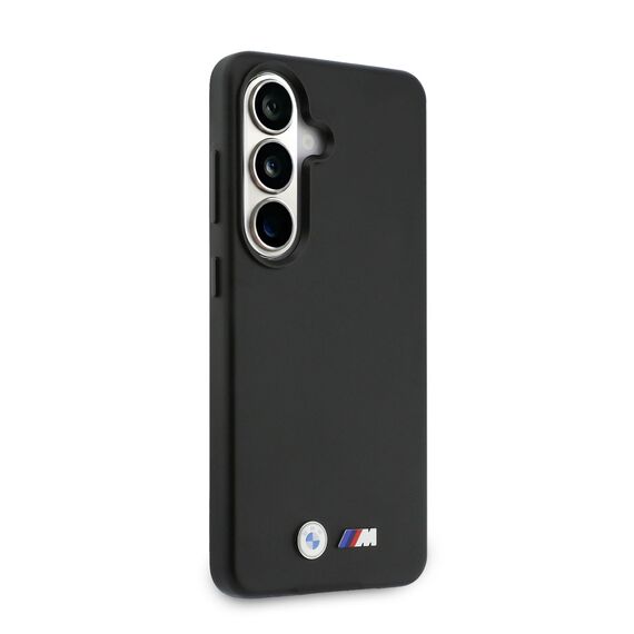 BMW M Metal Logo MagSafe Case for Samsung Galaxy S26 - Black