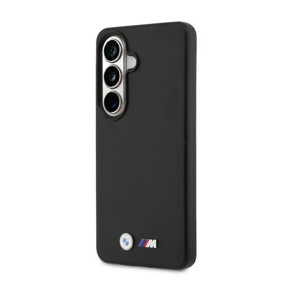 BMW M Metal Logo MagSafe Case for Samsung Galaxy S26+ - Black
