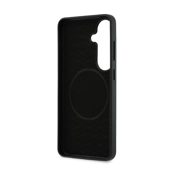 BMW M Metal Logo MagSafe Case for Samsung Galaxy S26+ - Black