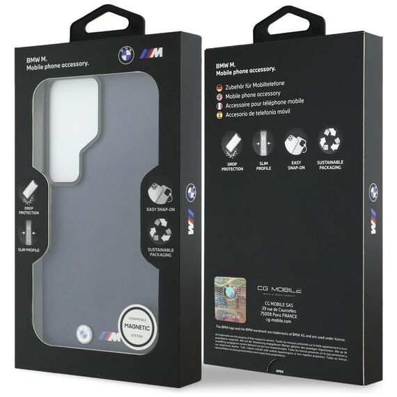 BMW M Metal Logo MagSafe Case for Samsung Galaxy S26 Ultra - Navy Blue