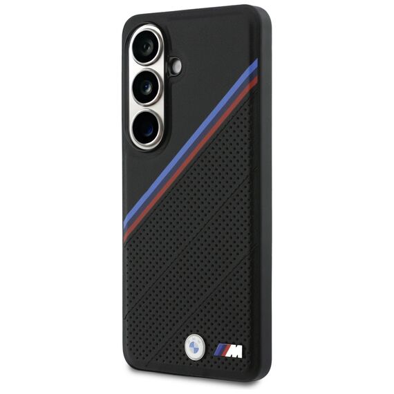 BMW Tricolor Metal Logo MagSafe Case for Samsung Galaxy S26 - Black
