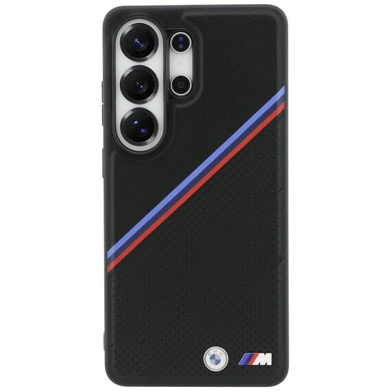 BMW Tricolor Metal Logo MagSafe Case for Samsung Galaxy S26 Ultra - Black