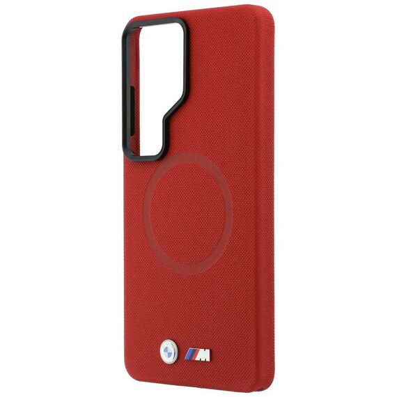 Etui BMW M Metal Logo MagSafe na Samsung Galaxy S26 Ultra - czerwone