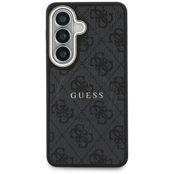 Etui Guess 4G Embossed Ring MagSafe na Samsung Galaxy S26+ - czarne