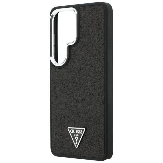 Etui Guess Fixed Glitter Triangle MagSafe na Samsung Galaxy S26 Ultra - czarne