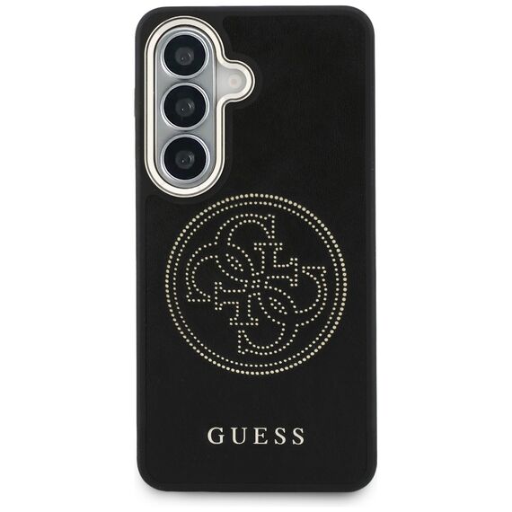 Etui Guess Perforated Logo MagSafe na Samsung Galaxy S26 - czarne