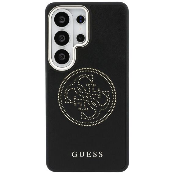 Etui Guess Perforated Logo MagSafe na Samsung Galaxy S26 Ultra - czarne