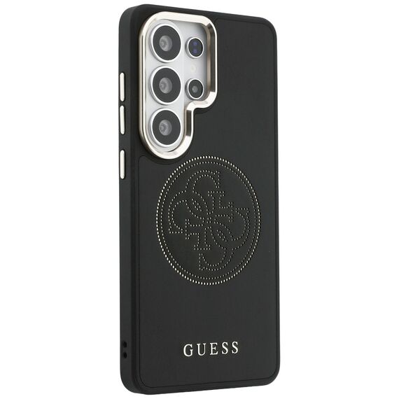 Etui Guess Perforated Logo MagSafe na Samsung Galaxy S26 Ultra - czarne