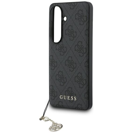 Guess 4G Classic Logo Charm MagSafe case for Samsung Galaxy S26 - black