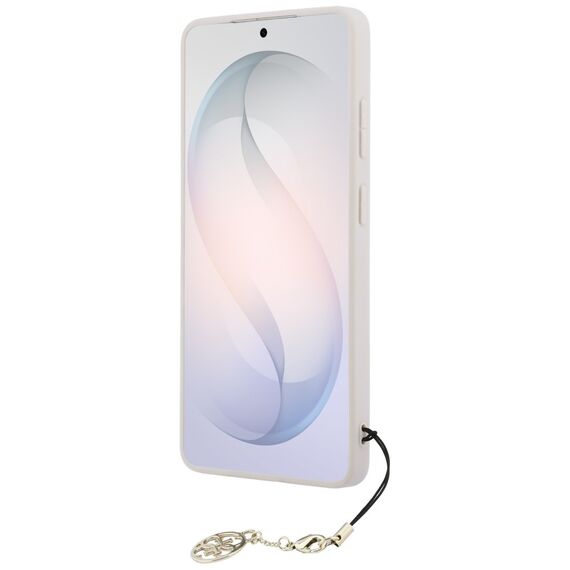 Guess 4G Classic Logo Charm MagSafe Case for Samsung Galaxy S26 Ultra - Pink