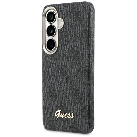 Guess 4G Script MagSafe Case for Samsung Galaxy S26 - Black