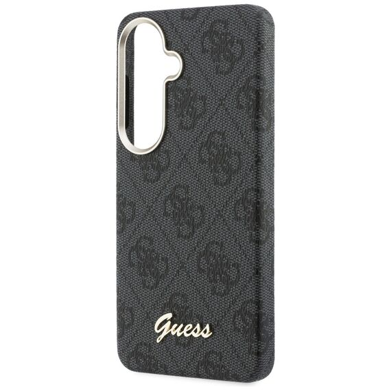 Guess 4G Script MagSafe Case for Samsung Galaxy S26 - Black