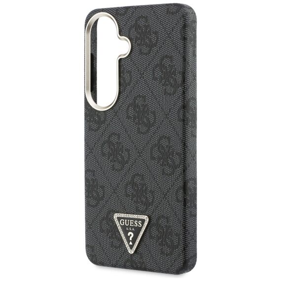 Guess 4G Triangle Logo MagSafe Case for Samsung Galaxy S26 - Black